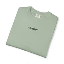 Load image into Gallery viewer, Maker Minimalist T-Shirt — Minimal Embroidered Tee