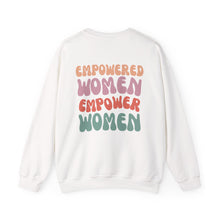 Load image into Gallery viewer, Empowered Women Crewneck Sweatshirt, Feminist Apparel, Unisex Sweatshirt