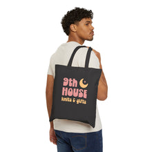 Load image into Gallery viewer, 9th House Cotton Canvas Tote Bag | Support Your Local Coven | Witchy Gifts, Tote | Eco-Friendly Shopping Bag