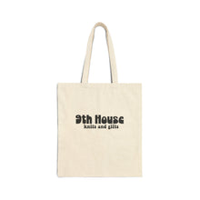 Load image into Gallery viewer, Cotton Canvas Tote Bag - I Practice Stitch Craft, Eco-Friendly Tote, Knitting Bag, Gift for Crafters, Reusable Shopping Bag