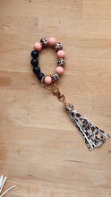Load image into Gallery viewer, Beaded Keychain Wristlet