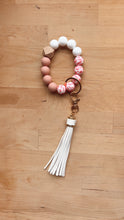 Load image into Gallery viewer, Beaded Keychain Wristlet