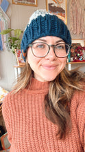 Load image into Gallery viewer, Chunky Beanie - Blue Drip Ice