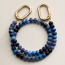 Load image into Gallery viewer, Colorful Beaded Bag Charm | Gold Clasp Trendy Accessory