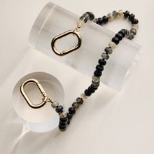 Load image into Gallery viewer, Colorful Beaded Bag Charm | Gold Clasp Trendy Accessory