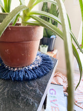 Load image into Gallery viewer, Boho Beach Coaster Set- Blueberry Cobbler