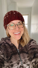 Load image into Gallery viewer, Galentine Beanie - Maroon