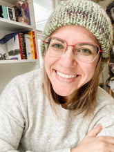 Load image into Gallery viewer, Double Brim Beanie - Green Two Tone