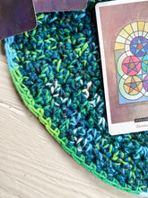 Load image into Gallery viewer, Tarot Mat x Limited Edition Blue - fringeless