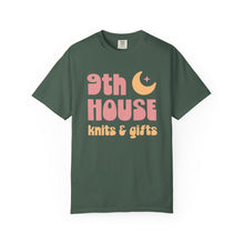 Load image into Gallery viewer, 9th House Knits &amp; Gifts T-Shirt, Unisex Garment-Dyed Tee, Relaxed Fit Tee
