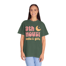 Load image into Gallery viewer, 9th House Knits &amp; Gifts T-Shirt, Unisex Garment-Dyed Tee, Relaxed Fit Tee
