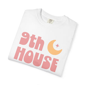 9th House Knits & Gifts T-Shirt, Unisex Garment-Dyed Tee, Relaxed Fit Tee