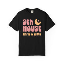 Load image into Gallery viewer, 9th House Knits &amp; Gifts T-Shirt, Unisex Garment-Dyed Tee, Relaxed Fit Tee

