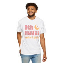 Load image into Gallery viewer, 9th House Knits &amp; Gifts T-Shirt, Unisex Garment-Dyed Tee, Relaxed Fit Tee
