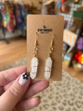 Load image into Gallery viewer, Clear Quartz Earrings
