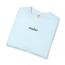Load image into Gallery viewer, Maker Minimalist T-Shirt — Minimal Embroidered Tee
