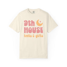 Load image into Gallery viewer, 9th House Knits &amp; Gifts T-Shirt, Unisex Garment-Dyed Tee, Relaxed Fit Tee

