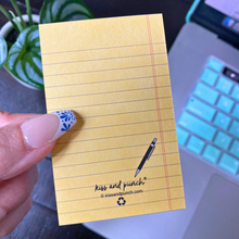 Load image into Gallery viewer, Funny Il-Legal Pad Minis™ - Parody Flat Notecard Set of 60 
