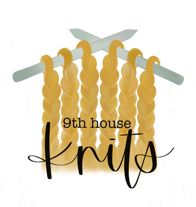 9th house knits logo