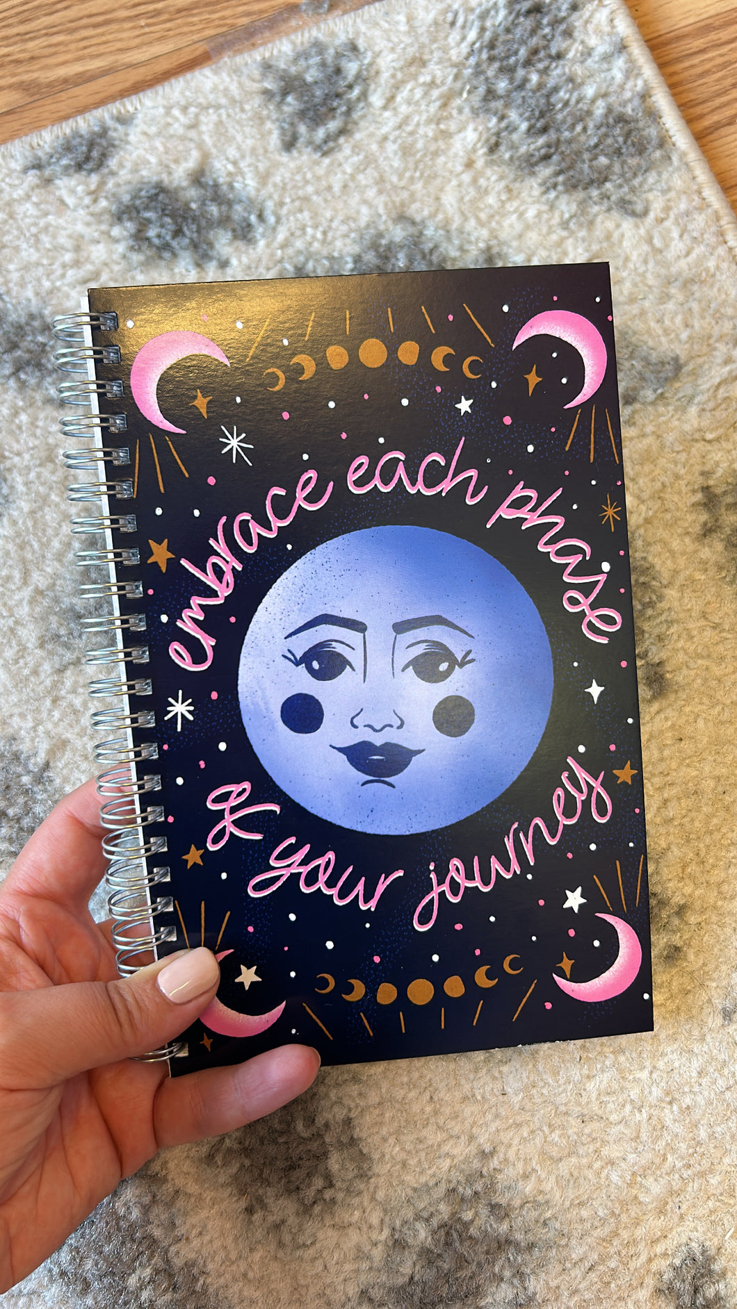 Best Wishes- Embrace Each Phase Notebook