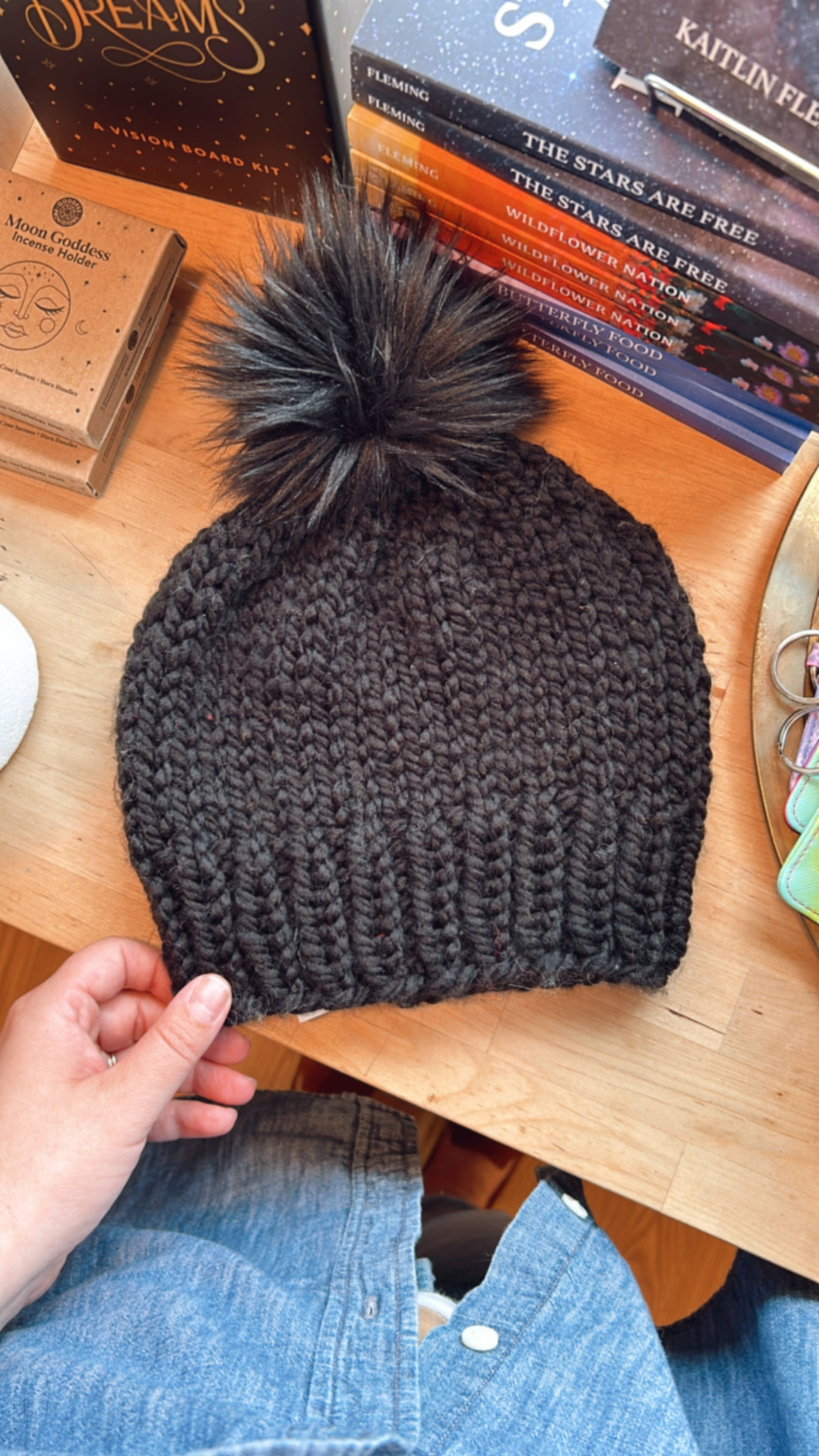 Chunky Beanie - Black