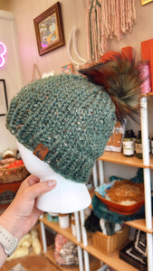 Chunky Beanie - Green