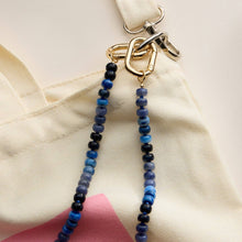 Load image into Gallery viewer, Colorful Beaded Bag Charm | Gold Clasp Trendy Accessory
