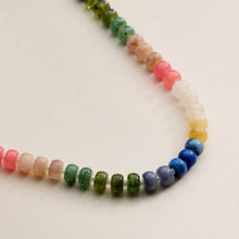 Load image into Gallery viewer, Colorful Beaded Bag Charm | Gold Clasp Trendy Accessory
