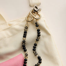 Load image into Gallery viewer, Colorful Beaded Bag Charm | Gold Clasp Trendy Accessory
