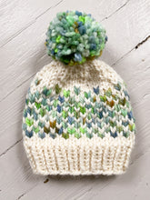 Load image into Gallery viewer, Galentine Beanie - 2023 - Green/Blue - Luxury Edition
