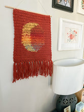 Load image into Gallery viewer, Wall Hanging - Red Moon
