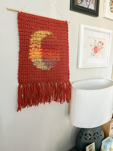 Wall Hanging - Red Moon