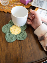Load image into Gallery viewer, Flower Power Coaster - Green
