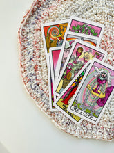 Load image into Gallery viewer, Tarot Mat x Limited Edition - Natural Edge - fringeless
