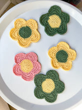 Load image into Gallery viewer, Flower Power Coaster - Yellow

